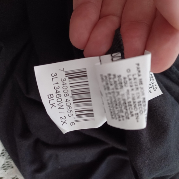 🟣BOGO Karen Kane Black And White Lace Tunic - Picture 7 of 7